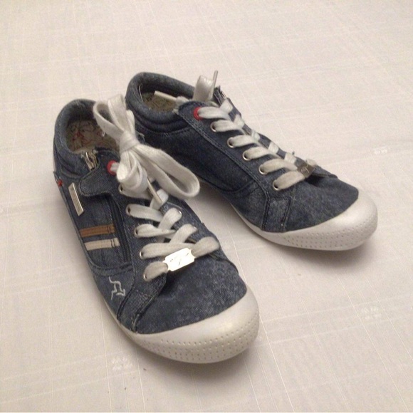 Denim colour Kangaroos KNGRS sneakers - Picture 2 of 6